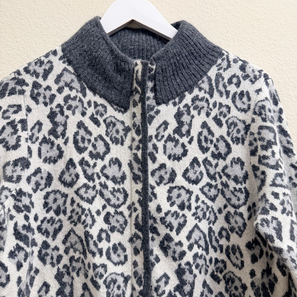 Pendleton Lambs Wool Angora Blend Zip Cardigan Sw… - image 3